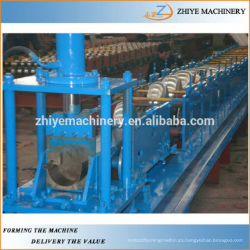 Zhiye rodillo que forma la máquina de la canaleta de agua utilizado gutter máquina
